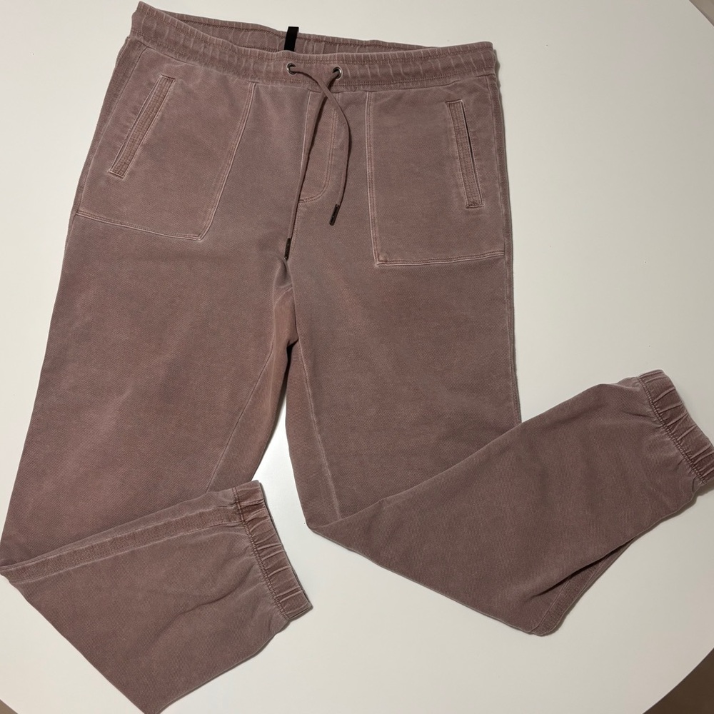 Calvin Klein Mauve Drawstring Jogger Pants